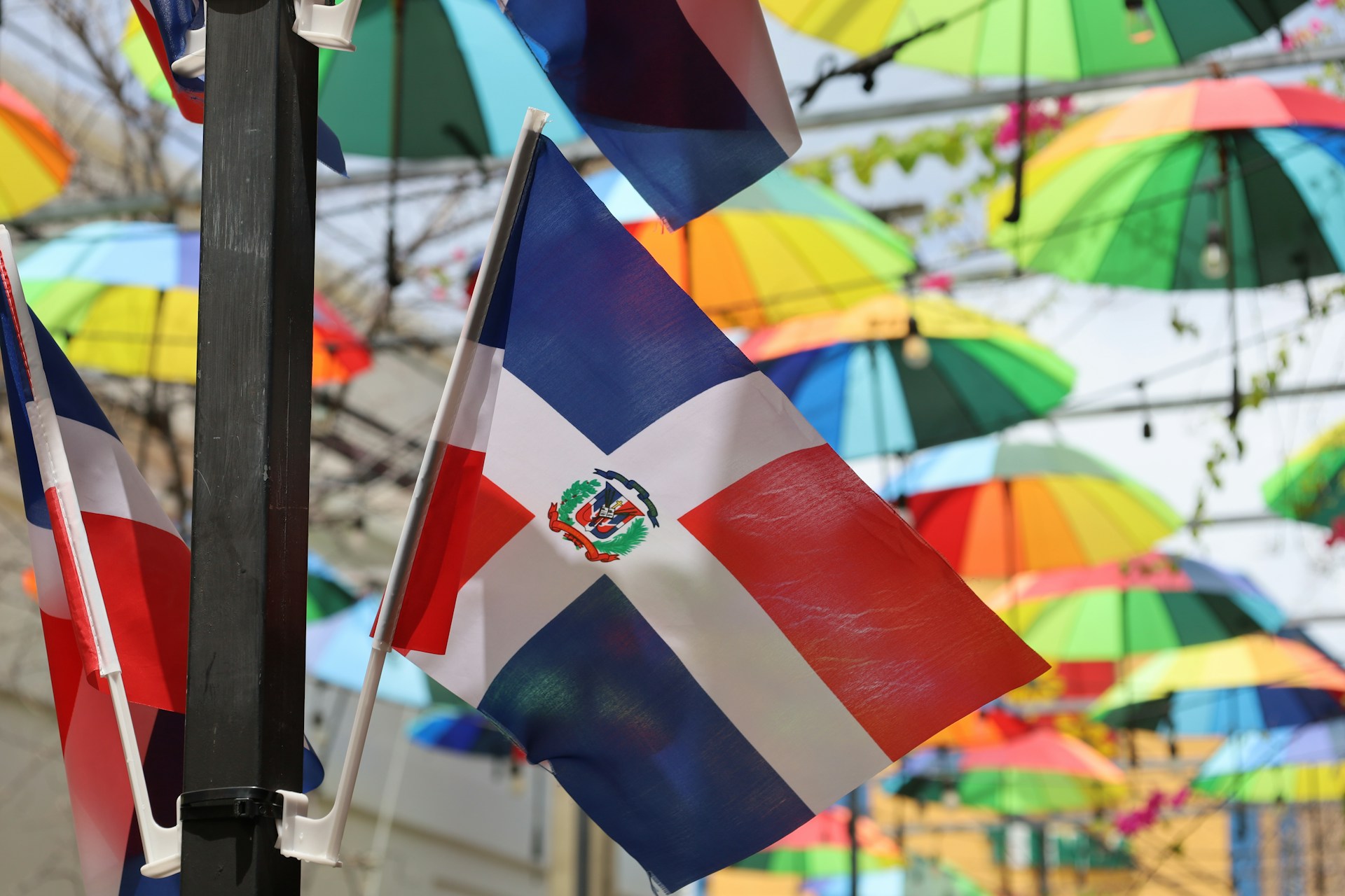 Bandera de República Dominicana Acta Inextensa